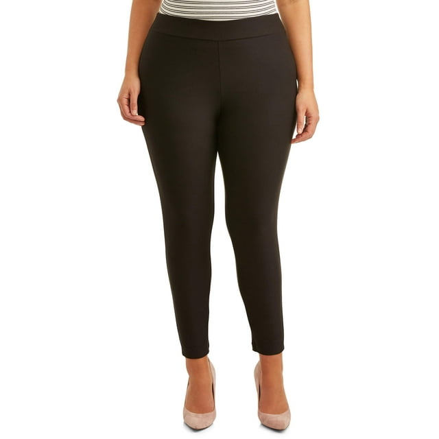 Terra & Sky Women's Plus Size Sueded Full Length Legging - Walmart.com