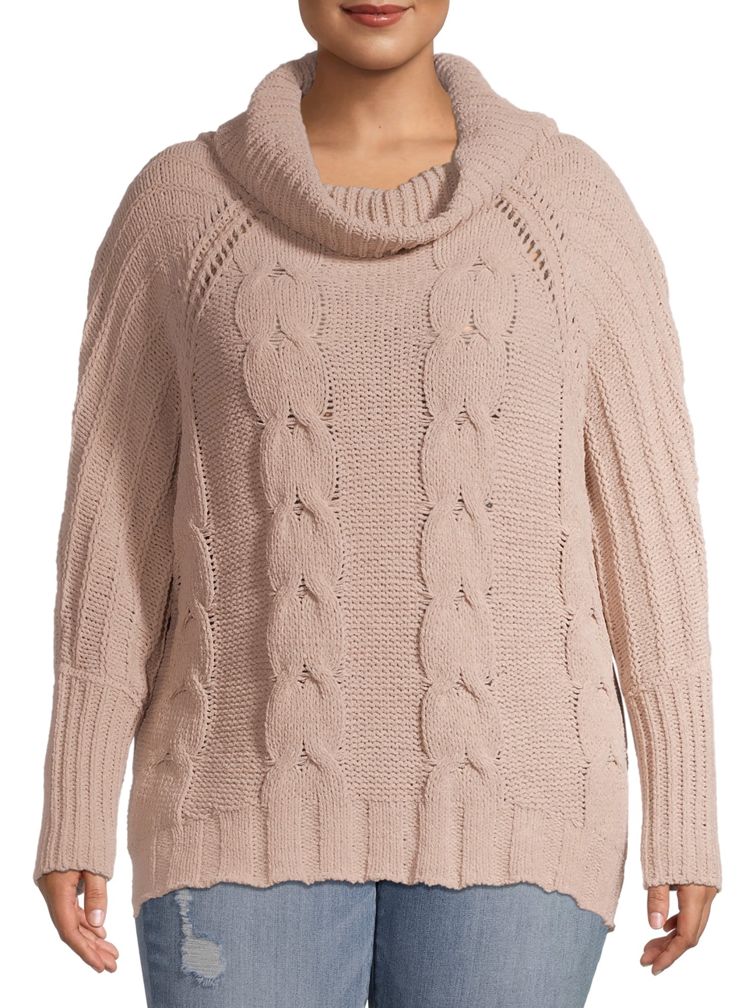 Chenille cable hotsell knit sweater