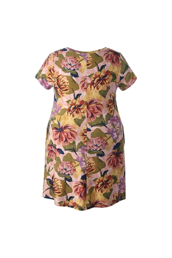 Women's Plus Swing Knit Dress, Sizes 0X-5X