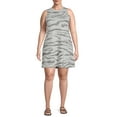 thumbnail image 1 of Terra & Sky Women's Plus Size Swing Tank Dress, 1 of 5
