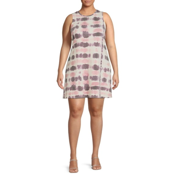 Terra & Sky Women's Plus Size Swing Tank Dress