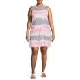thumbnail image 1 of Terra & Sky Women's Plus Size Swing Tank Dress, 1 of 5