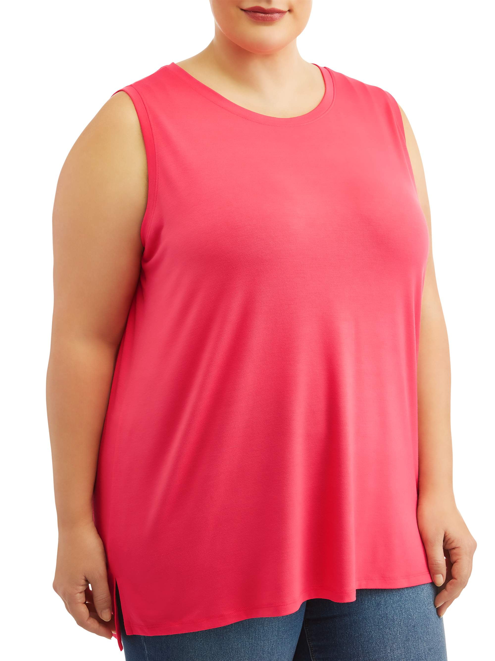 Ruby Plus Size Swing Tank in Copper