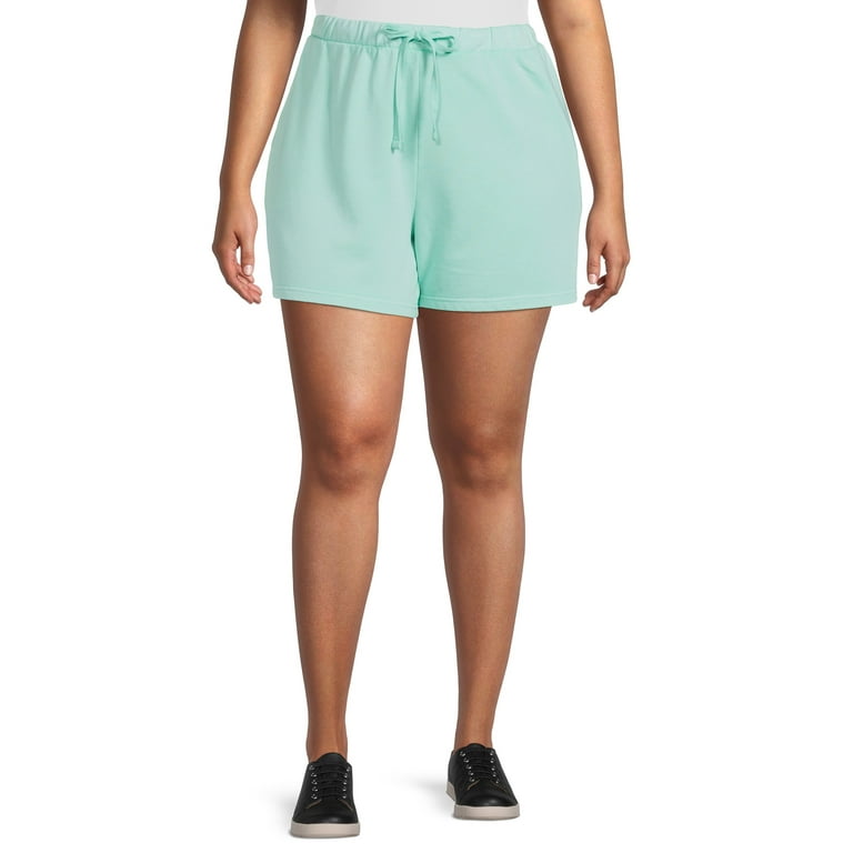 Terra Sky Women s Plus Size Terry Cloth Shorts