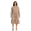 Actual Color: PLAYFUL PLAID-NEWSTONE, Clothing Size: 4X