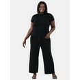 thumbnail image 1 of Terra & Sky Women's Plus Size Top and Pants Sweater Set, 2-Piece, 1 of 1