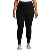 Terra & Sky Women's Plus Size Tummy Control Jeggings