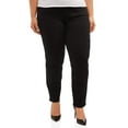 thumbnail image 1 of Terra & Sky Women's Plus Size Tummy Control Pull On 4 Pocket Jean with Stretch, 1 of 5