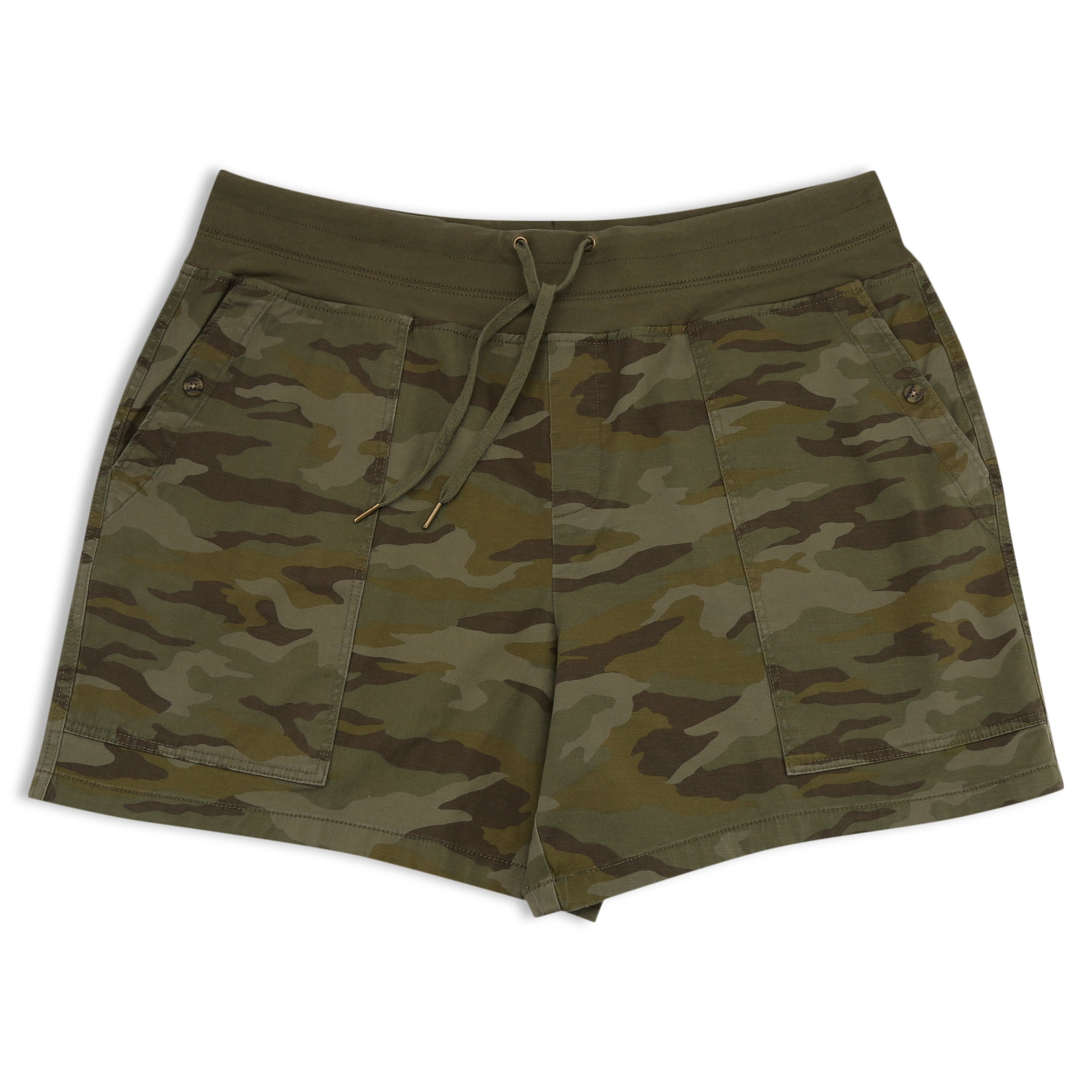 Terra & Sky Women's Plus Size Utility Shorts