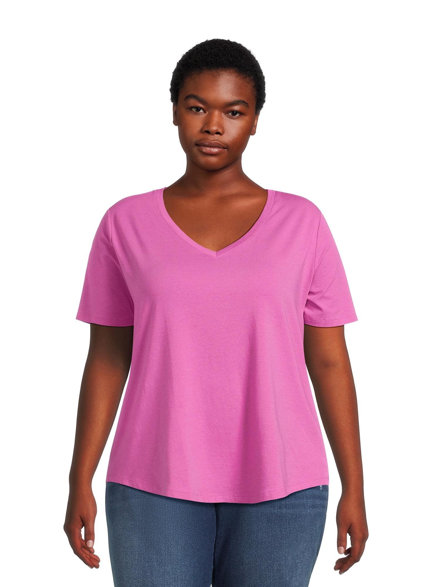 Terra & Sky Core Vneck Tee