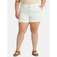 thumbnail image 1 of Terra & Sky Women's Plus Utility Shorts, 4” Inseam, Sizes 14W-24W, 1 of 5
