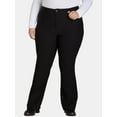thumbnail image 1 of Terra & Sky Women's Plus Wear to Work Bootcut Pants, 30” Inseam, Sizes 16W-24W, 1 of 1