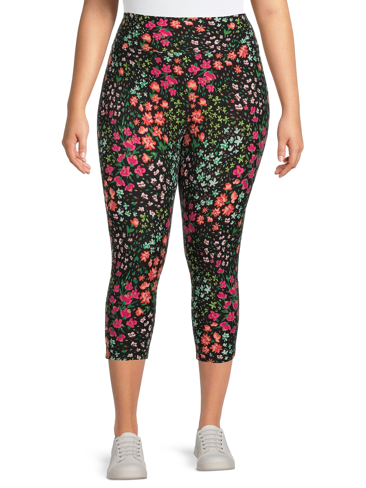 Terra Sky Women s Printed Leggings Walmart