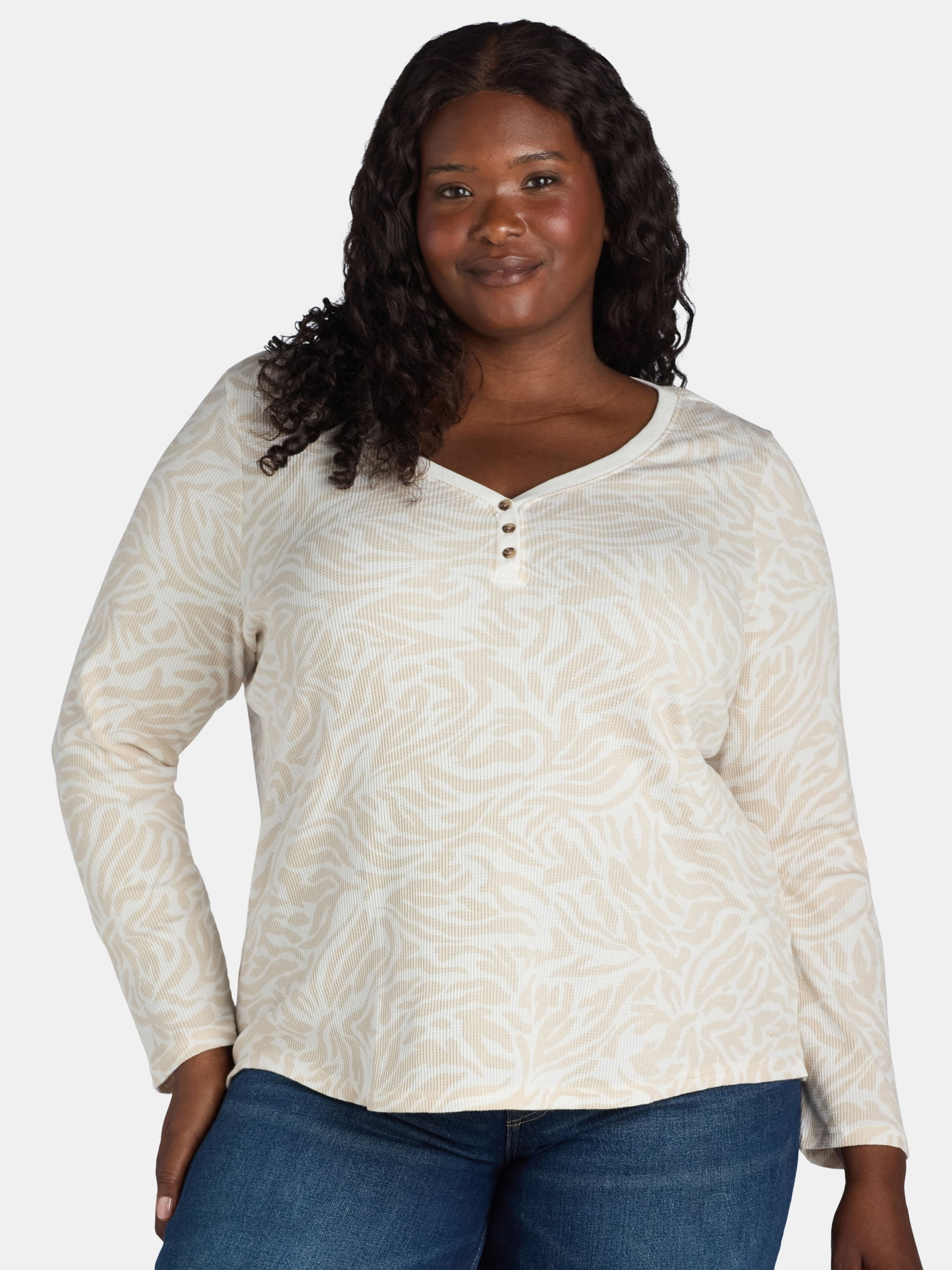 henley thermal top