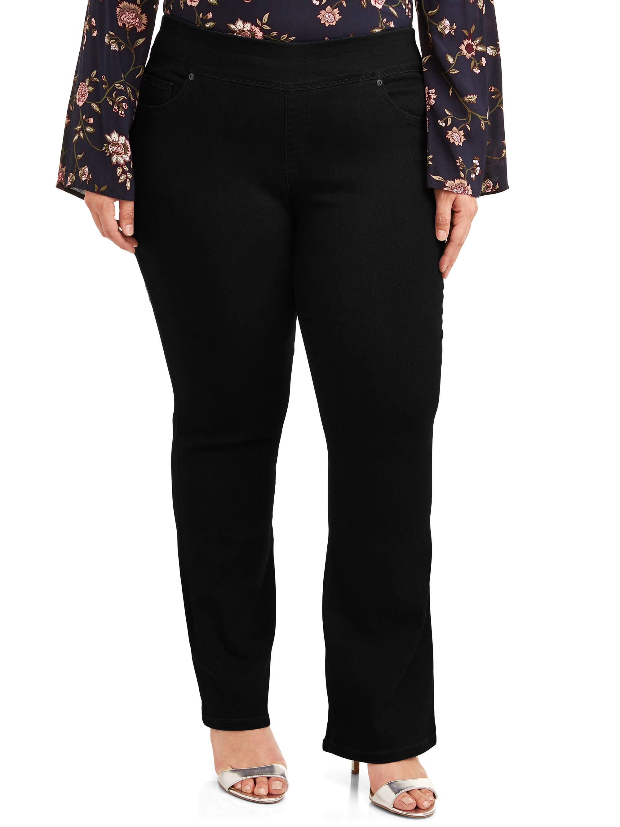 Plus Size Tummy Control High Rise Bootcut
