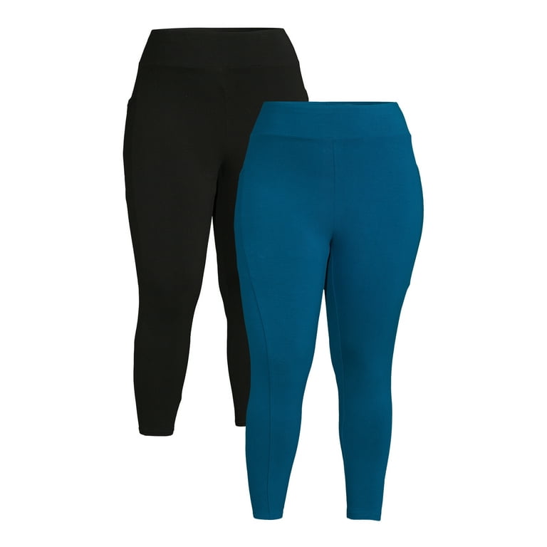 Plus Size Tek Gear Ultrastretch Pocket High-Waisted Capri Leggings, Women's,  Size: 1XL, Med Blue - Yahoo Shopping