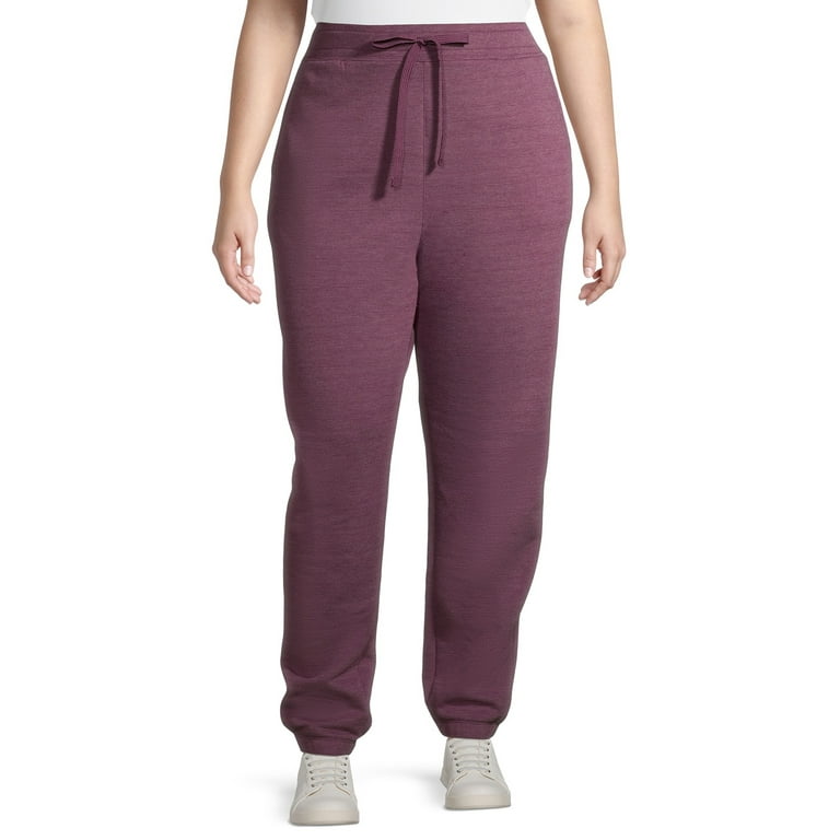 Terra & Sky Womens Plus Size Fleece Athleisure Sweatpant 