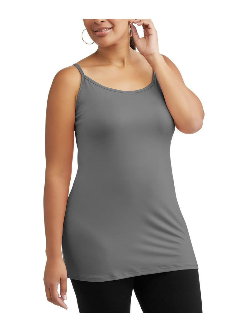 Terra & Sky women's plus extra long tunic cami - Walmart.com