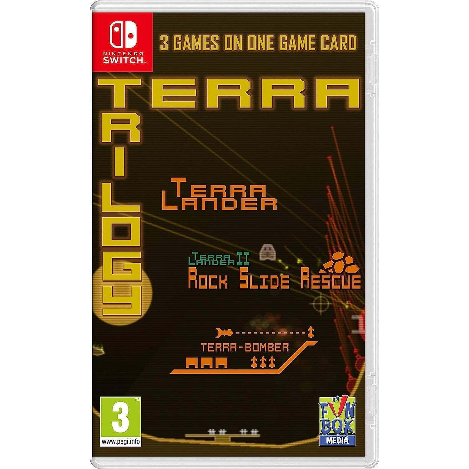 Nintendo Switch Tiar Terra Trilogy [Nintendo Switch, 3 Retro Arcade Games] NEW