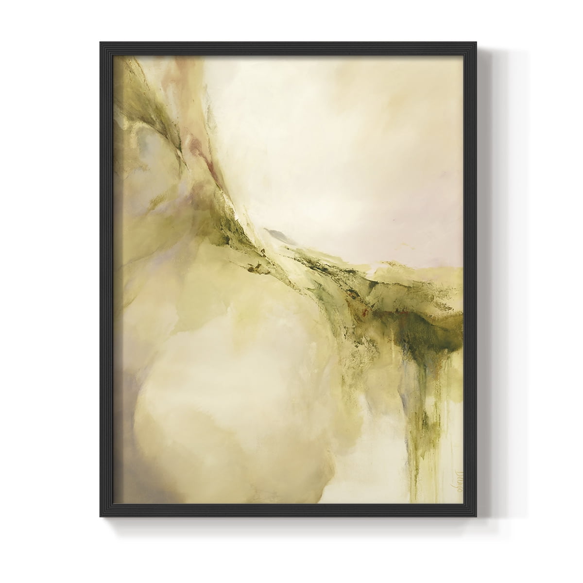 Terra Viridi in Paper Solid Wood 8 x 10 Framed Print