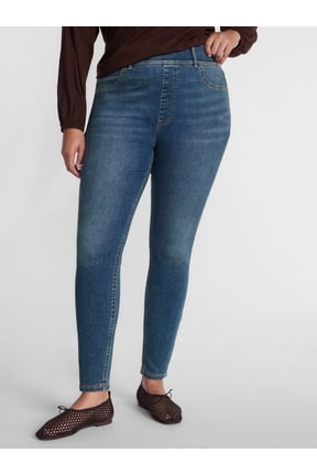 Women's Plus High Rise Skinny Jeggings, Sizes 0X-4X