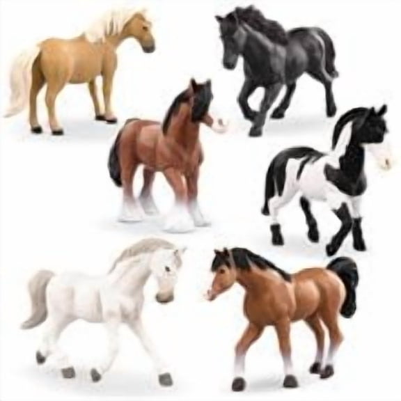 Terra by Battat Horse Playset with Miniature Horses Animal Toys Kids 3+
