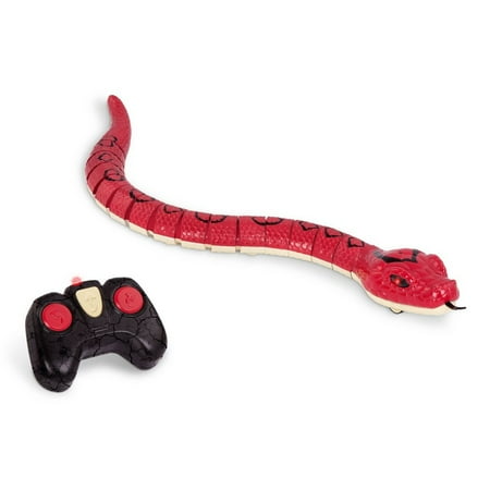 Terra by Battat Remote Control Infrared Light-up Snake, Rainbow Boa, 20. 7”