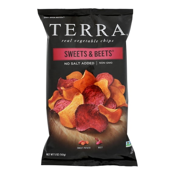 Terra chips - Delicious Sweet Beet Vegetable Chips - 5 Oz, Case of 12