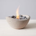 thumbnail image 1 of TerraFlame Wave Table Top Fire Bowl Gel Fuel - Stone Cast - Sand, 1 of 3