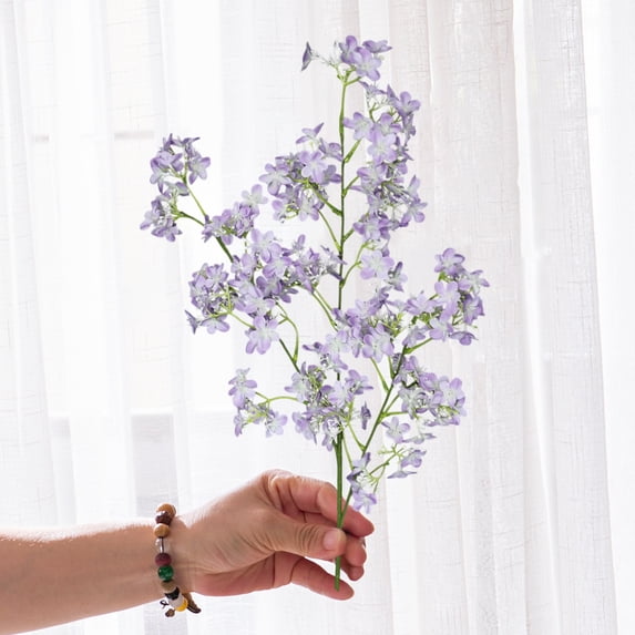 Pxyqht High Grade Artificial Flowers for Home Decoration, Realistic Fake Flowers, Plastic Floral Decor, Waterproof & UV Resistant, Non-Fading