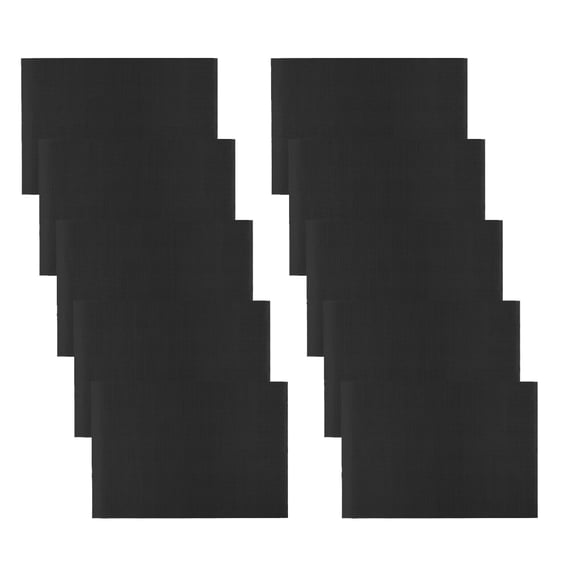 TerraVbie Baking Mat Black 10-Piece Set Baking Essentials For Kitchen Baking
