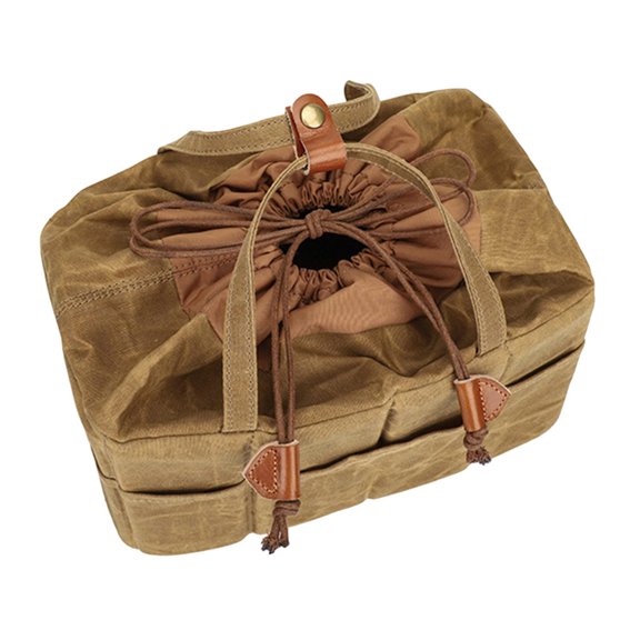 TerraVbie Camera Insert Bag Khaki Adjustable Camera Liner Bag for Photography