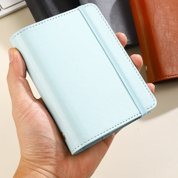 TerraVbie Refillable Notebook Teal 80 Sheets for Binder Journal Note Taking