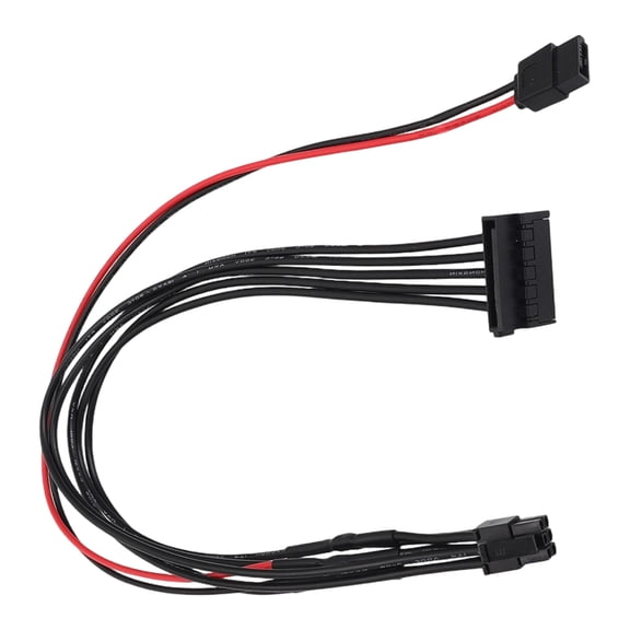 TerraVbie SATA Adapter Cable 30cm 6-Pin High-Speed Data Sync for SSD and Desktop PC Upgrades