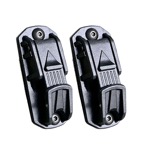 TerraVbie Spring Snap Hook 2-Piece Carabiner Clip Quick-Release for Outdoor Camping Gear