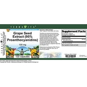 TerraVita Grape Seed Extract (95% Proanthocyanidins) - 100 mg (100 Capsules, ZIN: 514845)