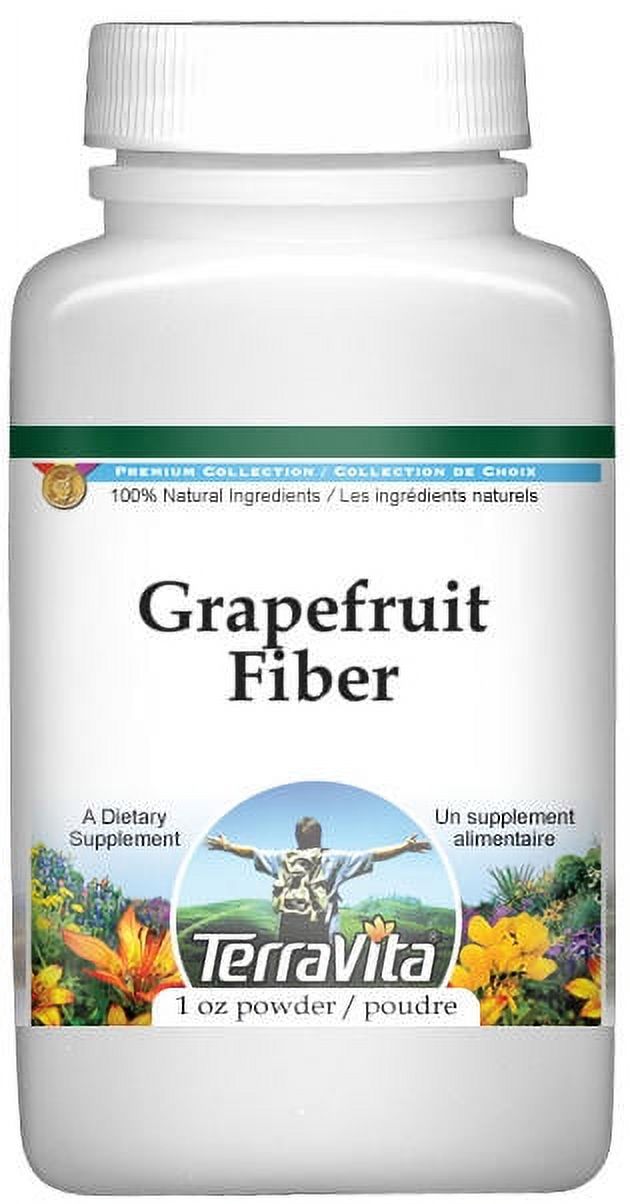 TerraVita Grapefruit Fiber Powder, (1 oz, 1Pack, Zin 520468