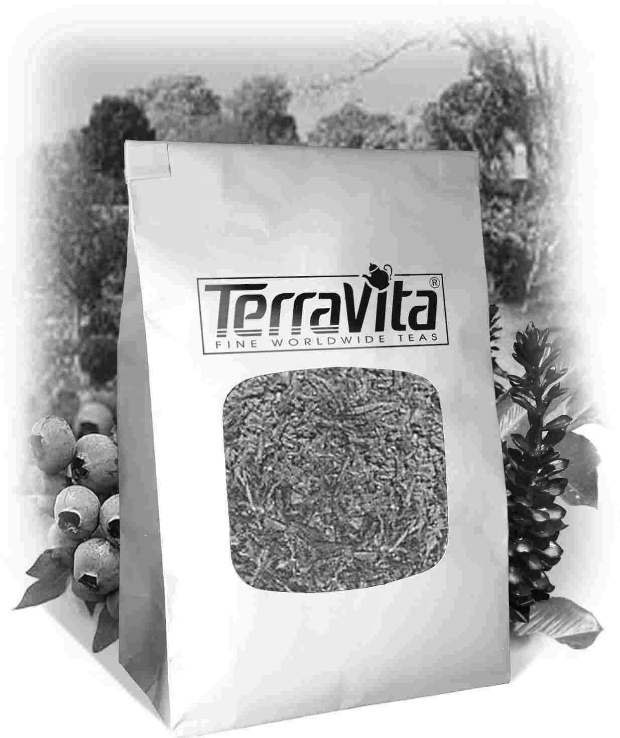 TerraVita Mullein Leaf Tea, (Loose Leaf Herbal Tea, 4 oz, 1-Pack 