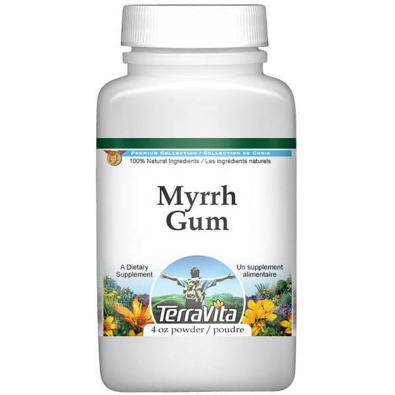 TerraVita Myrrh Gum Powder, (4 oz, 3-Pack, Zin: 511384) 