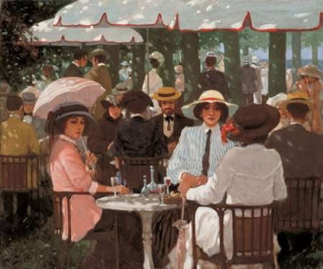 Terrace I Canvas Art - Carel van Rooijen (20 x 24)