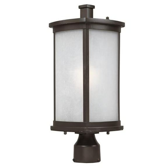 Terrace One Light Medium Outdoor Post, Bronze