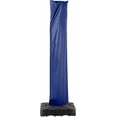 thumbnail image 1 of Terrace Umbrella Cover UV Resistant Outdoor Eccentric Cantilever Umbrella Cover with Zipper and Pole, navy blue, 1 of 6