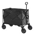 thumbnail image 1 of Terracemaster Collapsible Wagon Cart with Wheels Foldable - Folding Utility Heavy Duty Wagons Carts for Grocery Sports Garden Shopping Camping Wheelbarrows, 1 of 5