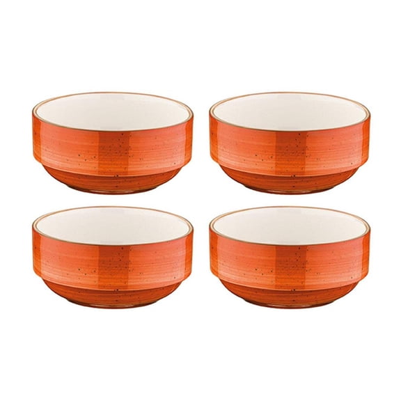 Terracota dia.2.25" h:1" 1 oz. Round Terracotta Porcelain Ramekin (Set of 4)