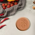 thumbnail image 1 of Terracotta Brown Sugar Keeper, Handmade Embossed Clay Brown Sugar Saver Disc, Reusable Moisture Keeper to Soften & Keep Brown Sugar Fresh, 1 of 5