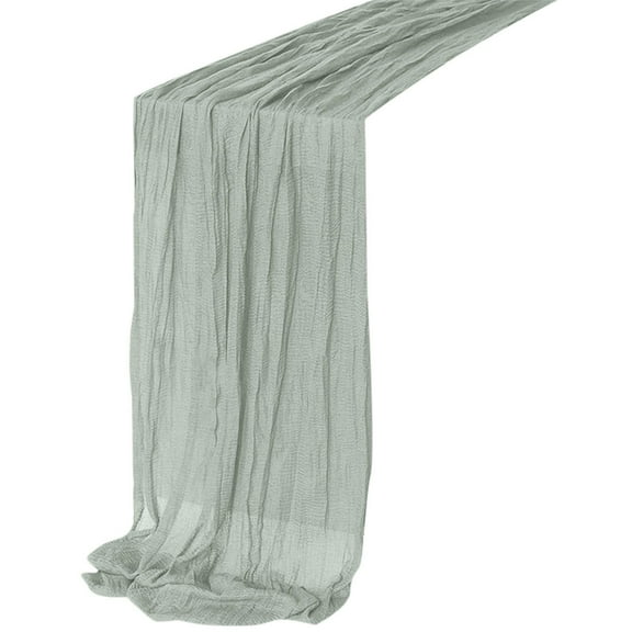Terracotta Cheesecloth Table Runners,Cheese Cloth Terracotta Table Runner, Rustic Sheer Gauze Table Runner for Wedding Baby Shower Birthday Party Table Decor — LAILLSH 2026 New