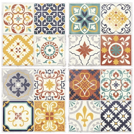 Terracotta Spanish Tile StickTILES™ - 4 Pack