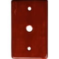 thumbnail image 1 of Terracotta Talavera Ceramic TV Wall Plate, 1 of 1