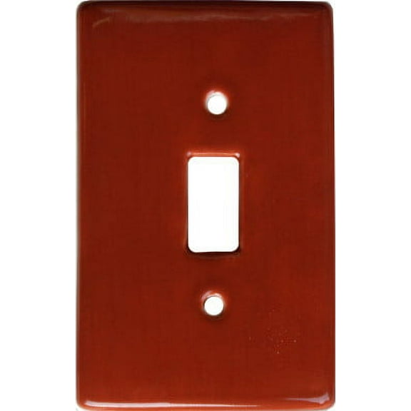 Terracotta Talavera Single Switch Plate