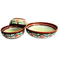 thumbnail image 1 of Terracotta White - Festive Dipping Set - Hand Painted From Spain, 1 of 7